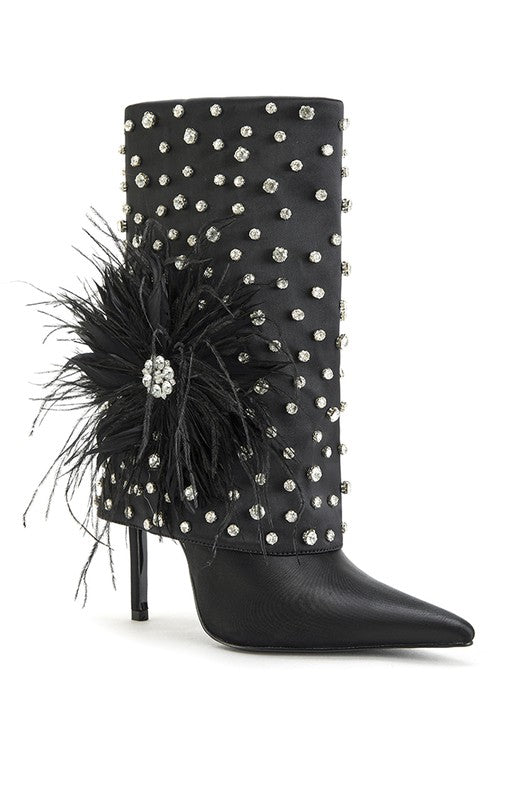 Boots Rhinestone and Black Friday