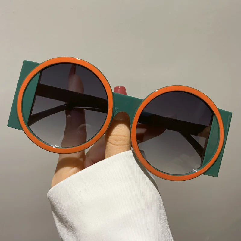 Unisex Round Double Color Sunglasses NEW ARRIVALs