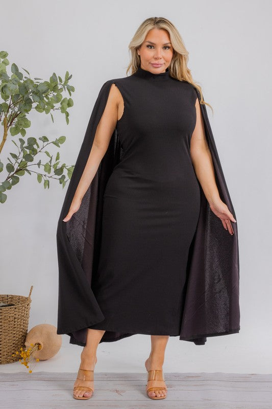 Karen T cape dress Black Friday